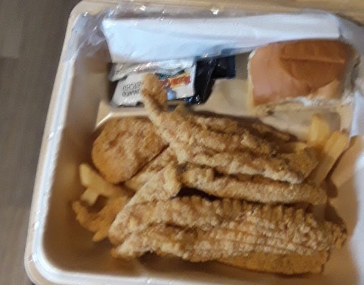 Fried Fish and Shrimp Platter