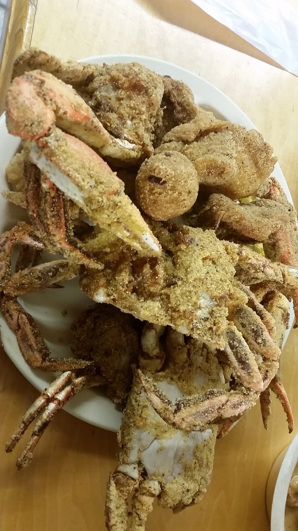 Crab Fish and Shrimp